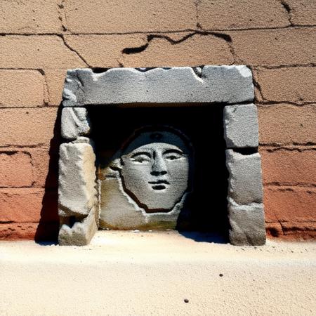 Irish Stone Statue