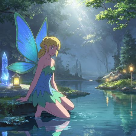 'Your Name (Makoto Shinkai)' - [STYLE] [LORA] [FLUX] - spectrum_0008 by 'AI_Characters'