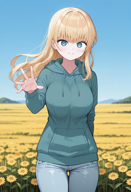 星野 心愛 illustrious版 (隣のお姉さんが好き) / Hoshino Shia (I like the girl next door)