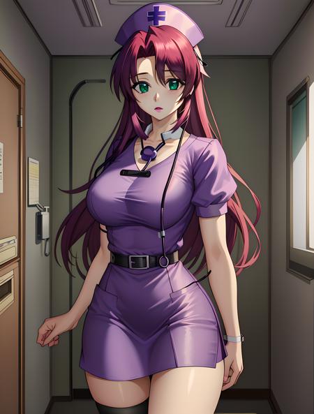 Purple Nurse Outfit