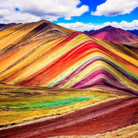 Colorful like vinicunca