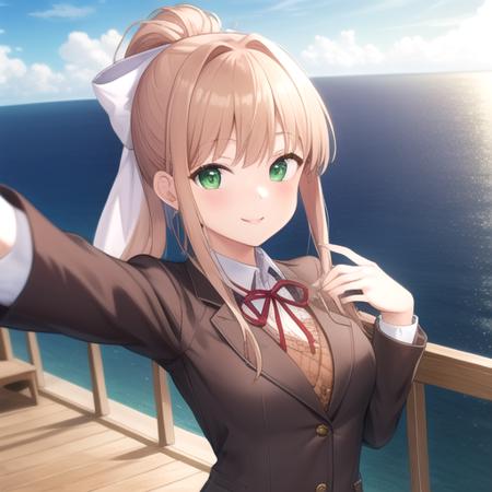 莫妮卡-心跳文学部（Monika-Doki Doki Literature Club）