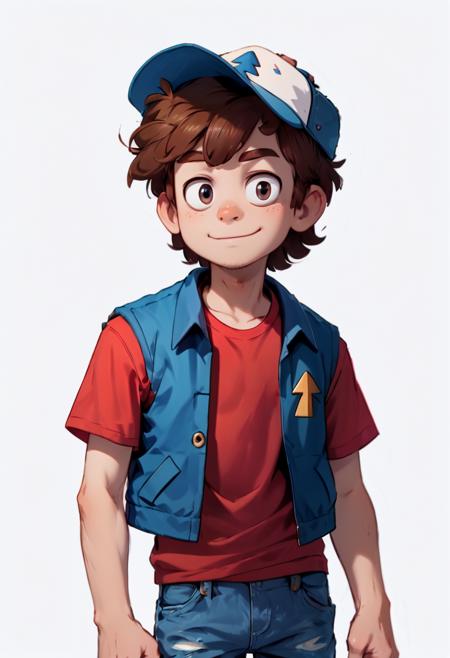 Dipper Pines Improved for PonyXL版本v1.0 (ID: 398682)