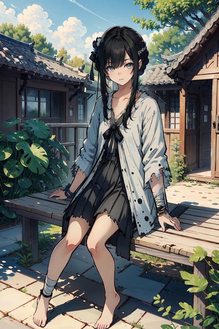 [饿殍：明末千里行] 满穗 (SDXL & SD1.5)