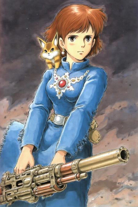 Miyazaki Hayao  Nausicaä Manga Color Illustration Style
