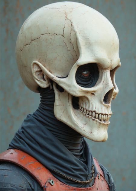 Skull helmet
