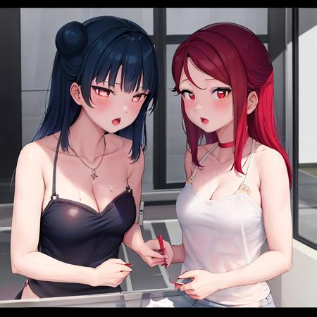 ?ヨハネx梨子? よしりこ yuri LoRA