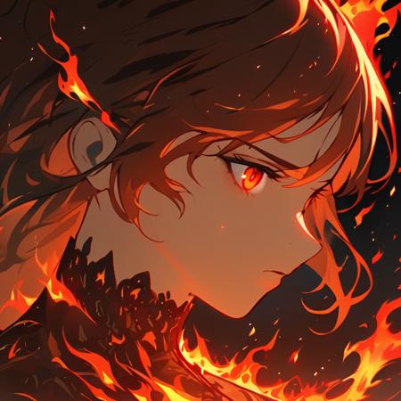 multiple-color flames LoRA [FLUX+XL+Pony]