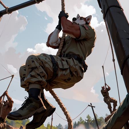 rope climb