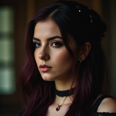 female goth, emo, punk, alt, scene