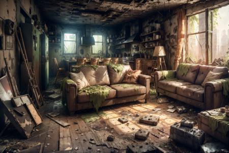 Old Time Post Apocalyptic Enviroment