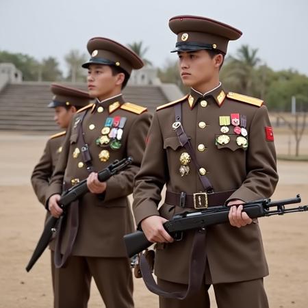 Korean DPR war Uniform