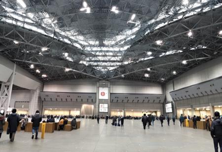 東京ビッグサイト東展示場  / TokyoBigSight EASTHALL indoors SDXL