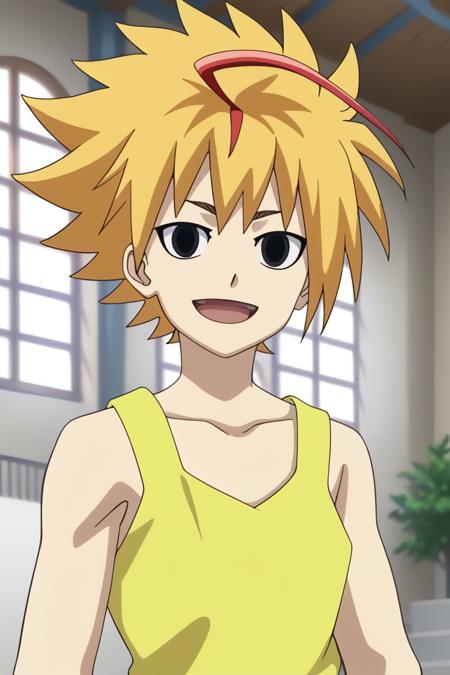 Free De La Hoya (フリー・デラホーヤ) - Beyblade Burst Evolution (ベイブレードバースト神) - (Pony) [Comission]