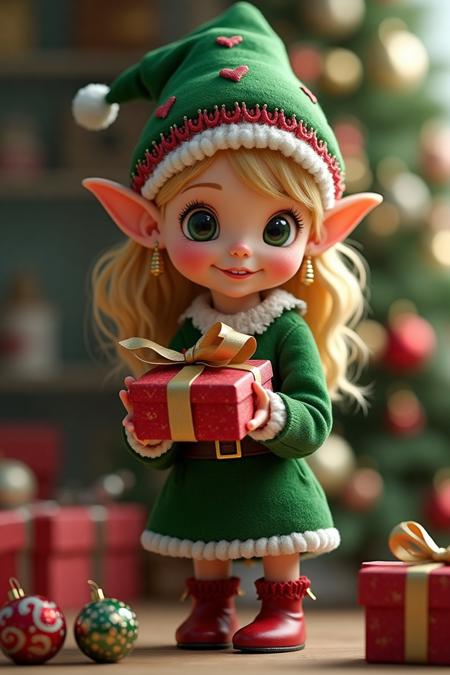 Adorable Christmas Elf
