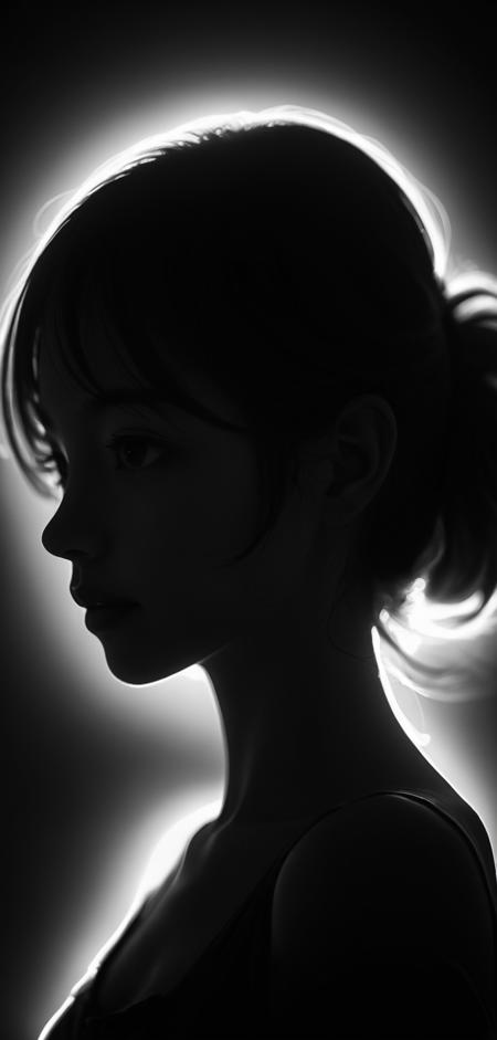 Glowing Silhouette