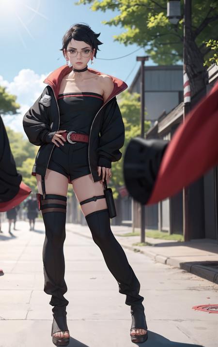 Sarada Uchiha | Boruto After the timeskip| Naruto Girls | KoFi Commissioned | ownwaifu