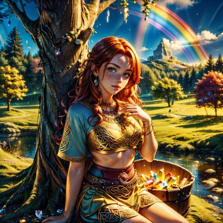 Bucket gold under the rainbow [SD + XL]