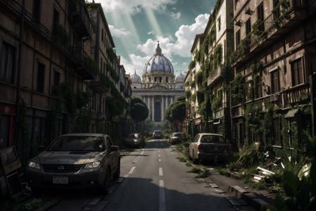 Old Time Post Apocalyptic Enviroment