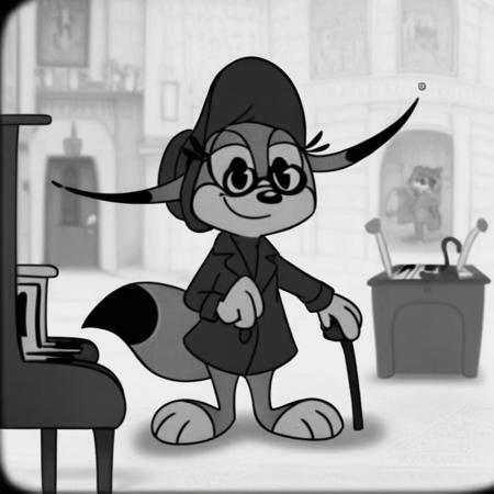 Lisobelka/Foxysquirrel/Fox-Squirrel/Лисобелка (1930's style)