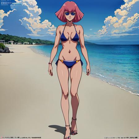 haman karn LORA(GUNDAM ZZ)background test