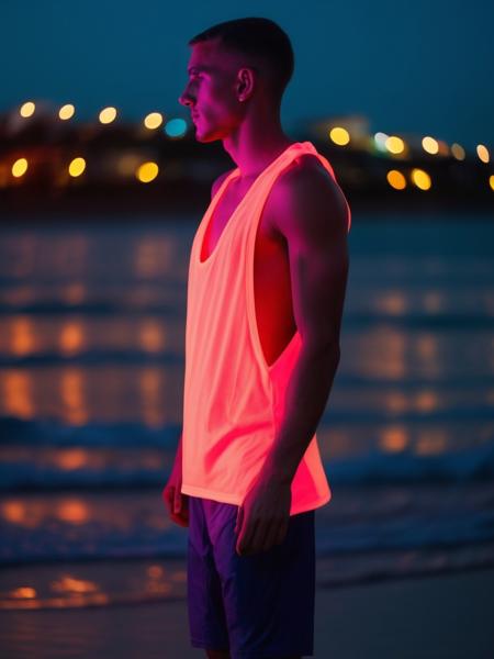 Stringer Gym Tank Top / Dropped Side Holes / Large Armholes – SDXL