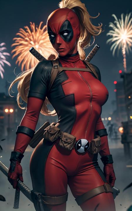 Lady Deadpool | 2 Outfits | Comic Character | ownwaifu