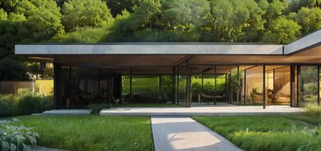 Landscape architecture Design 会客厅式景观建筑(Landscape-Oriented Rendering Algorithm)