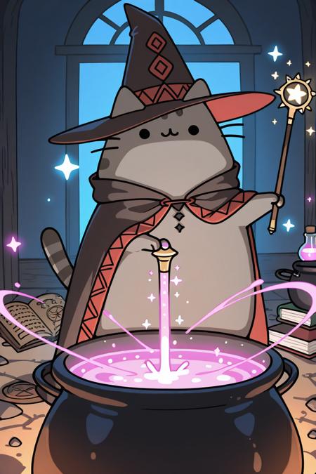 Pusheen (Cat) [Illustrious & SD1.5]版本Illustrious (ID: 1218077)