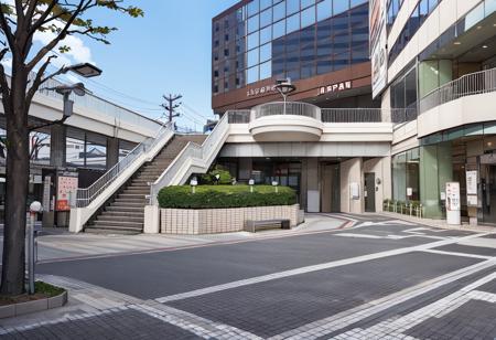 京阪守口市駅前 front of Keihan Moriguchi City Station SDXL