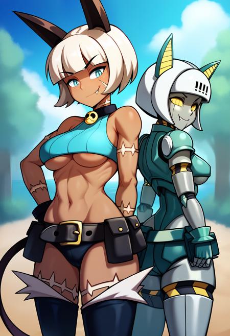 Ms. Fortune & Robo-Fortune | Skullgirls