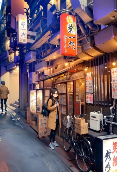 神戸のラーメン屋さんD2 Kobe Ramen Restaurant D2 SDXL