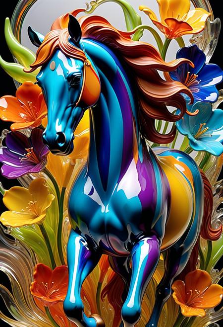 Colorful Murano Art Glass style - SDXL版本V1 (ID: 651614)