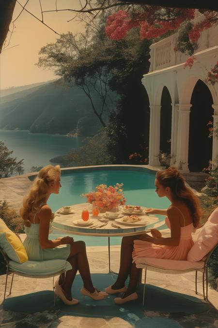 style of Slim Aarons 103