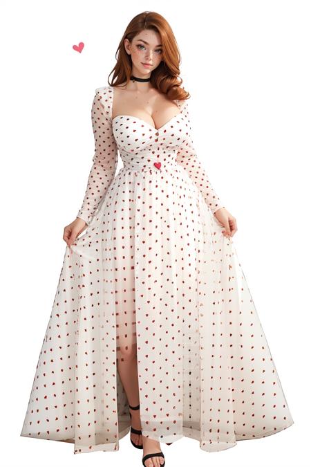 Fluttering Hearts Dress
