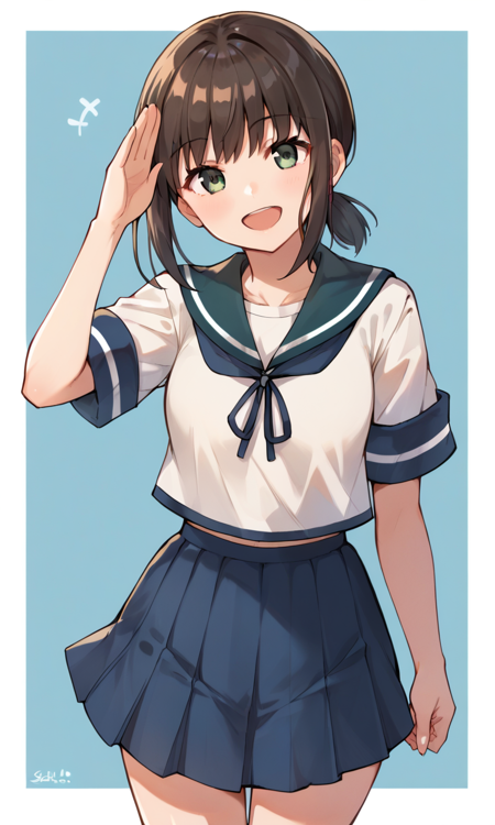 [PonyV6 XL] Fubuki (KANCOLLE)版本v1.1 (ID: 1043821)