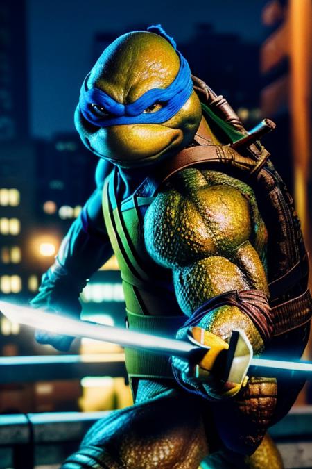 90s TMNT Leonardo - Realistic