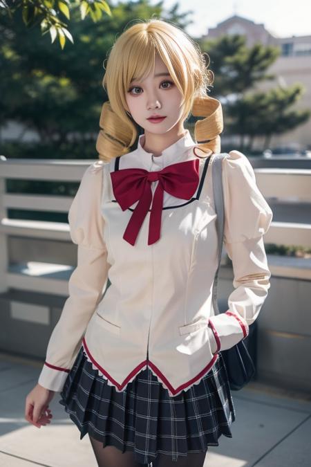 巴麻美-校服 tomoe mami-mitakihara school uniform