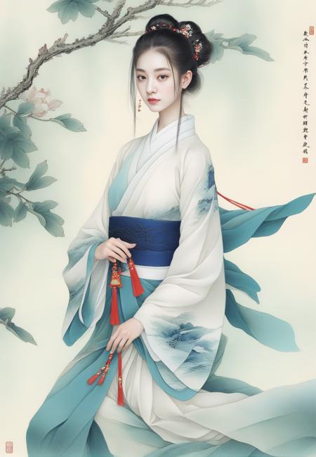 国画 Chinese Painting | 工笔画牡丹(Meticulous painting of peony)