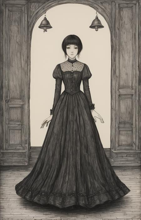style of Edward Gorey [SDXL] 276
