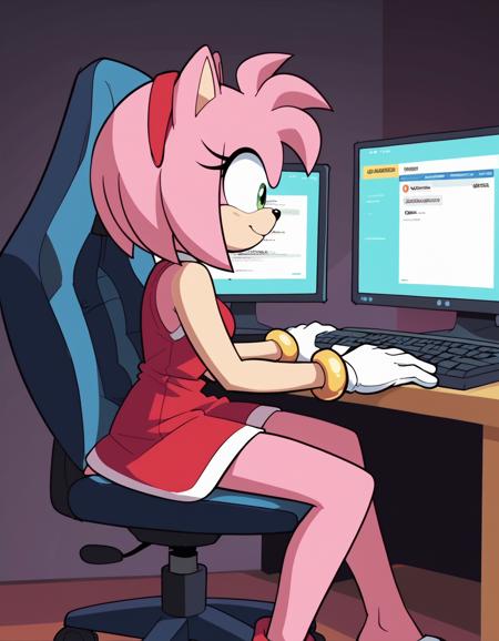 AmyRoseToon_Mix版本v1.0 (ID: 996004)