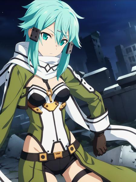 Sinon - Sword Art Online (Animagine 3.0)版本v1.0 (ID: 306327)