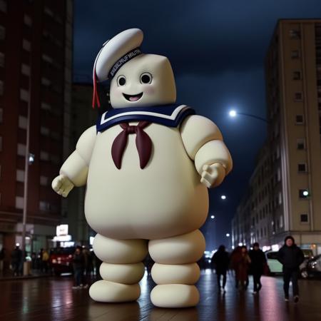 The Stay-Puft Marshmallow Man - Ghostbusters - SDXL