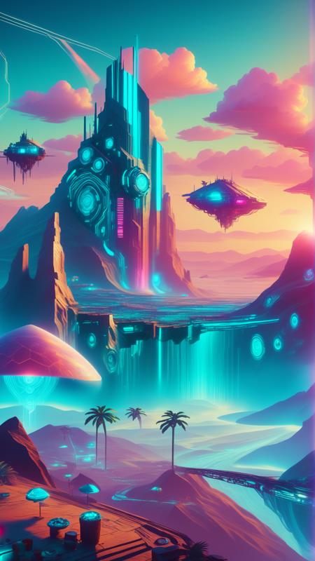 Cyberpunk World - Pony