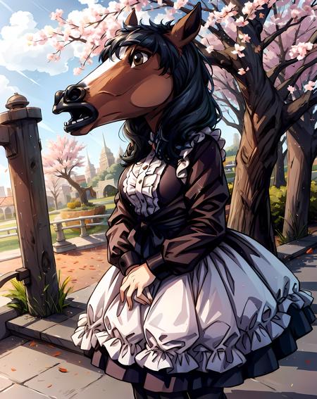 Creepy Horse Head