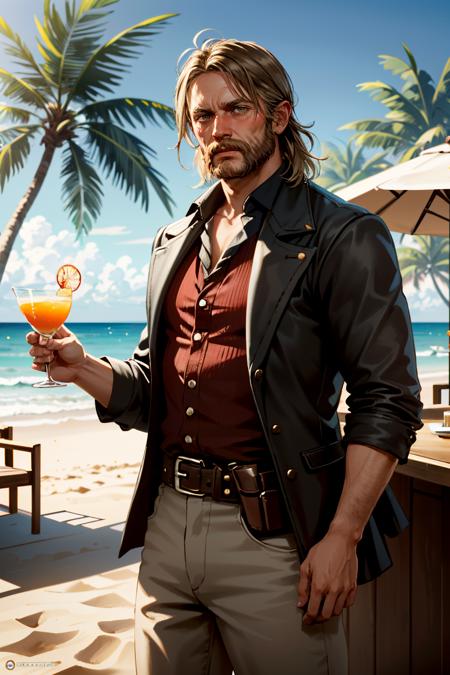 Micah Bell from Red Dead Redemption 2