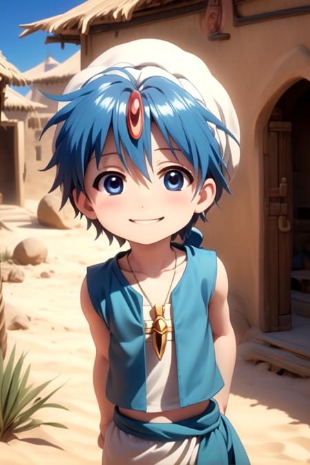 Magi: The Labyrinth of Magic - Aladdin - SDXL