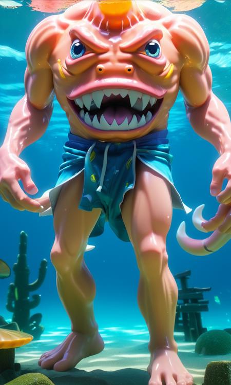 Monster Codex-XingTian | 怪物志-百鬼-刑天