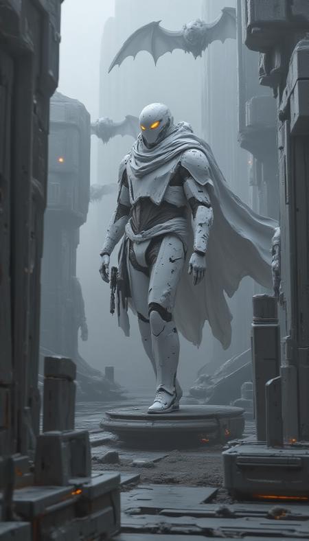 Futuristic White - Flux Lora