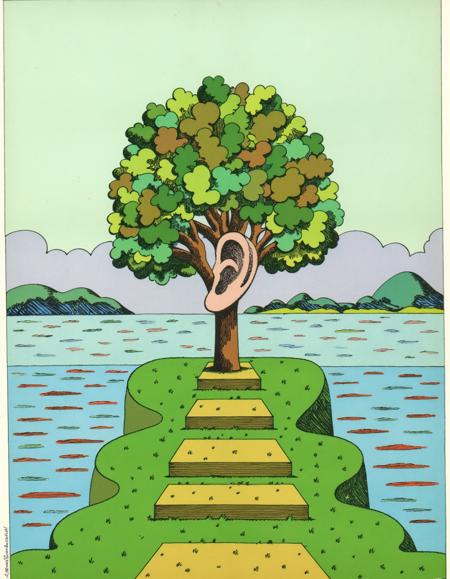 1960's Graphic Design - Milton Glaser Style